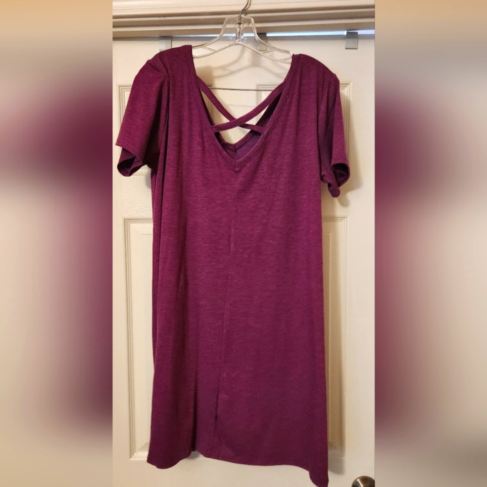 Nadine, Large, Purple dress